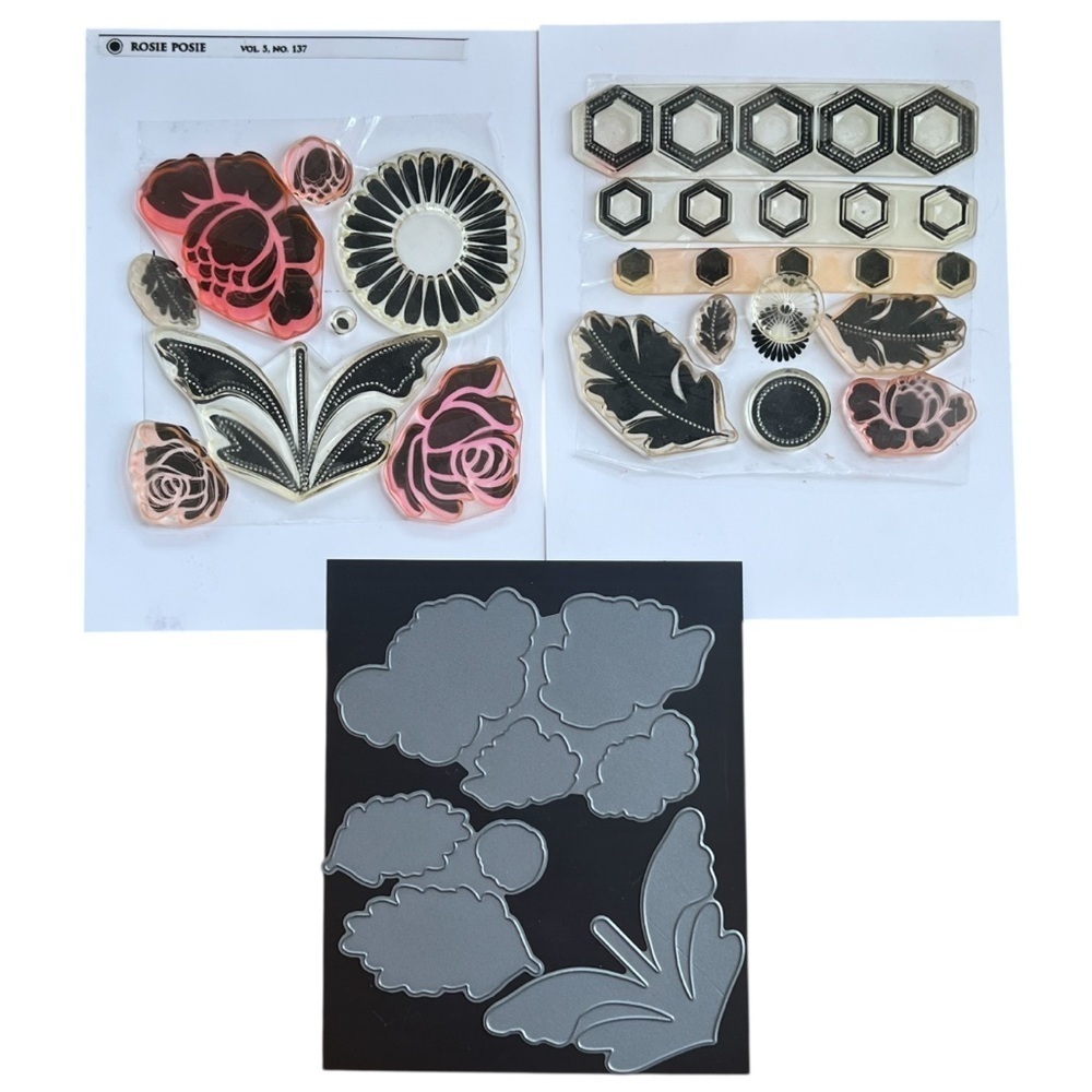Papertrey Ink Winter Village Stamp and Die Set